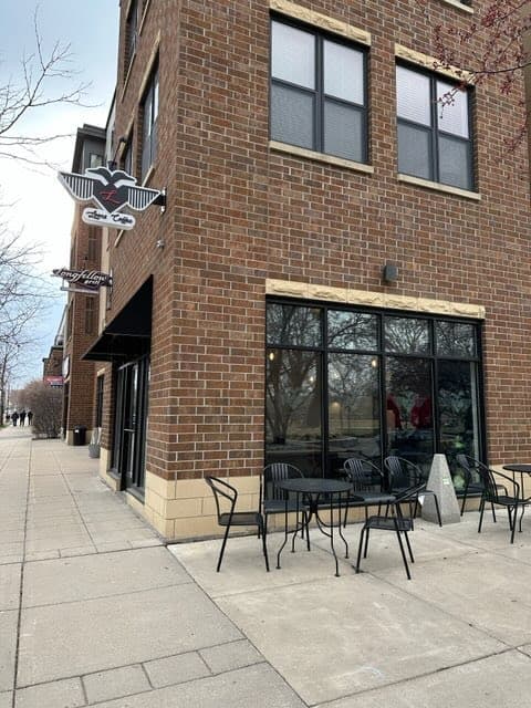 Loons Coffee storefront on East Lake Street